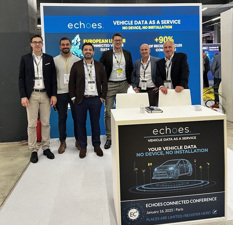 Echoes and Wolskwagen Group Info Services AG at Fleet Europe 2024