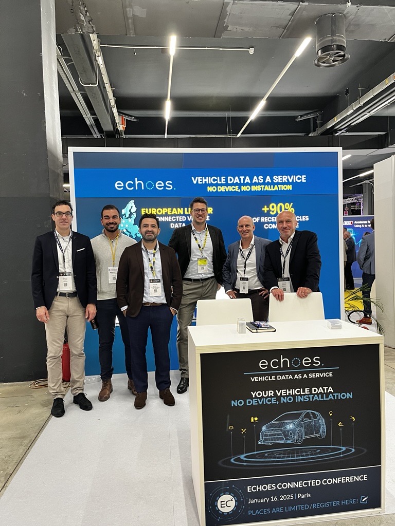 Echoes and Wolskwagen Group Info Services AG at Fleet Europe 2024